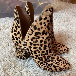 Steve Madden Leopard Booties